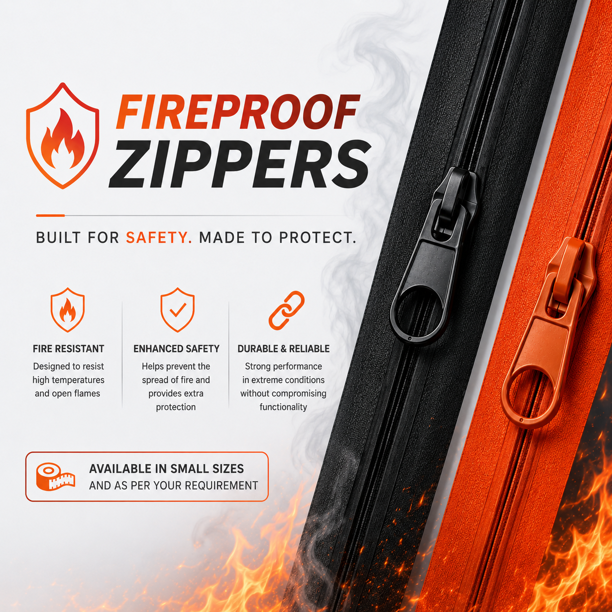 Fireproof Zippers Mobile