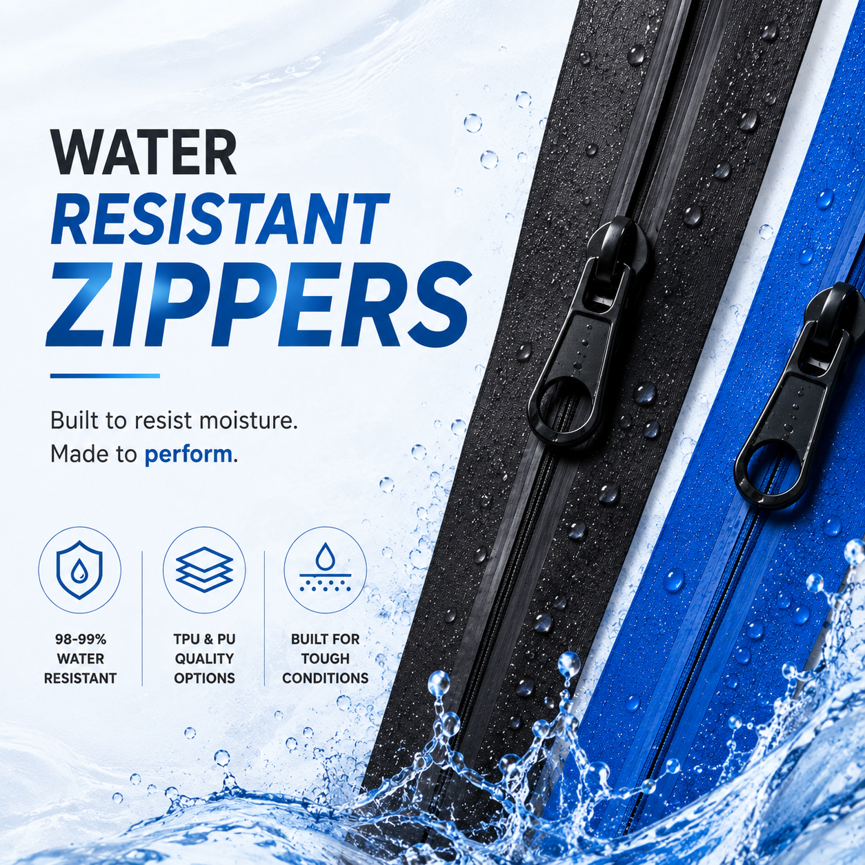 Water Resistant Zipper Mobile